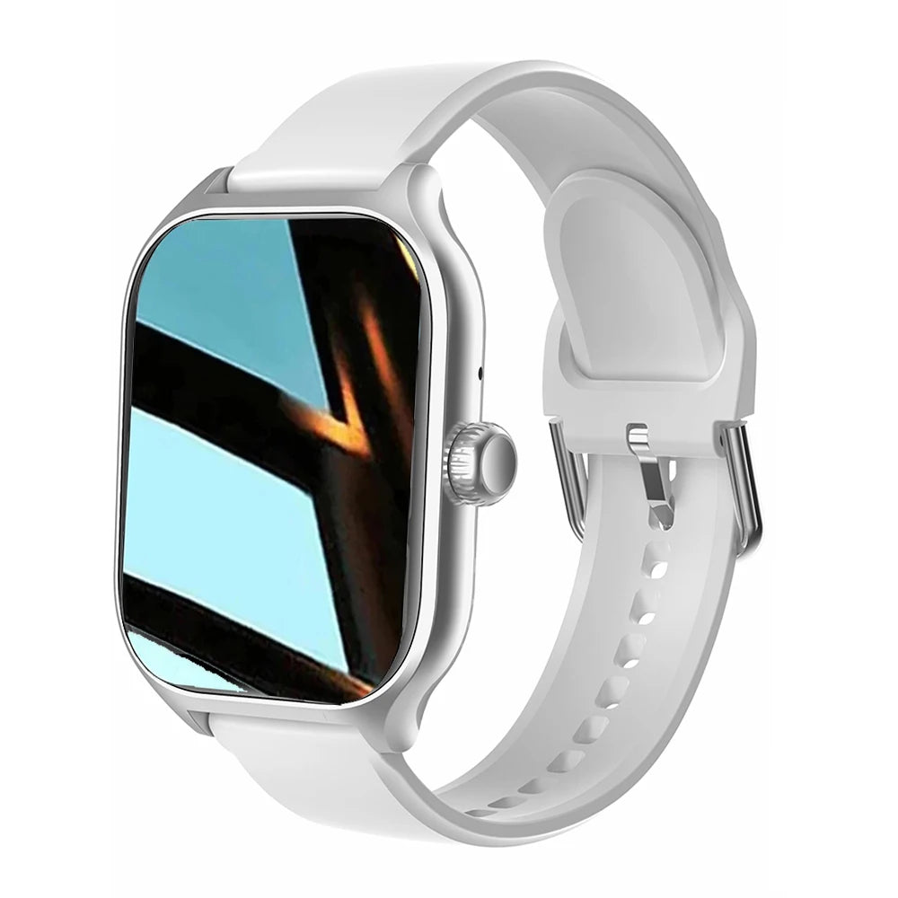Montre connectée Plus – Hommes & Femmes – Écran tactile 1,77” – Montre de sport et fitness – Appels Bluetooth – Compatible Android – Montre numérique à cadrans multiples